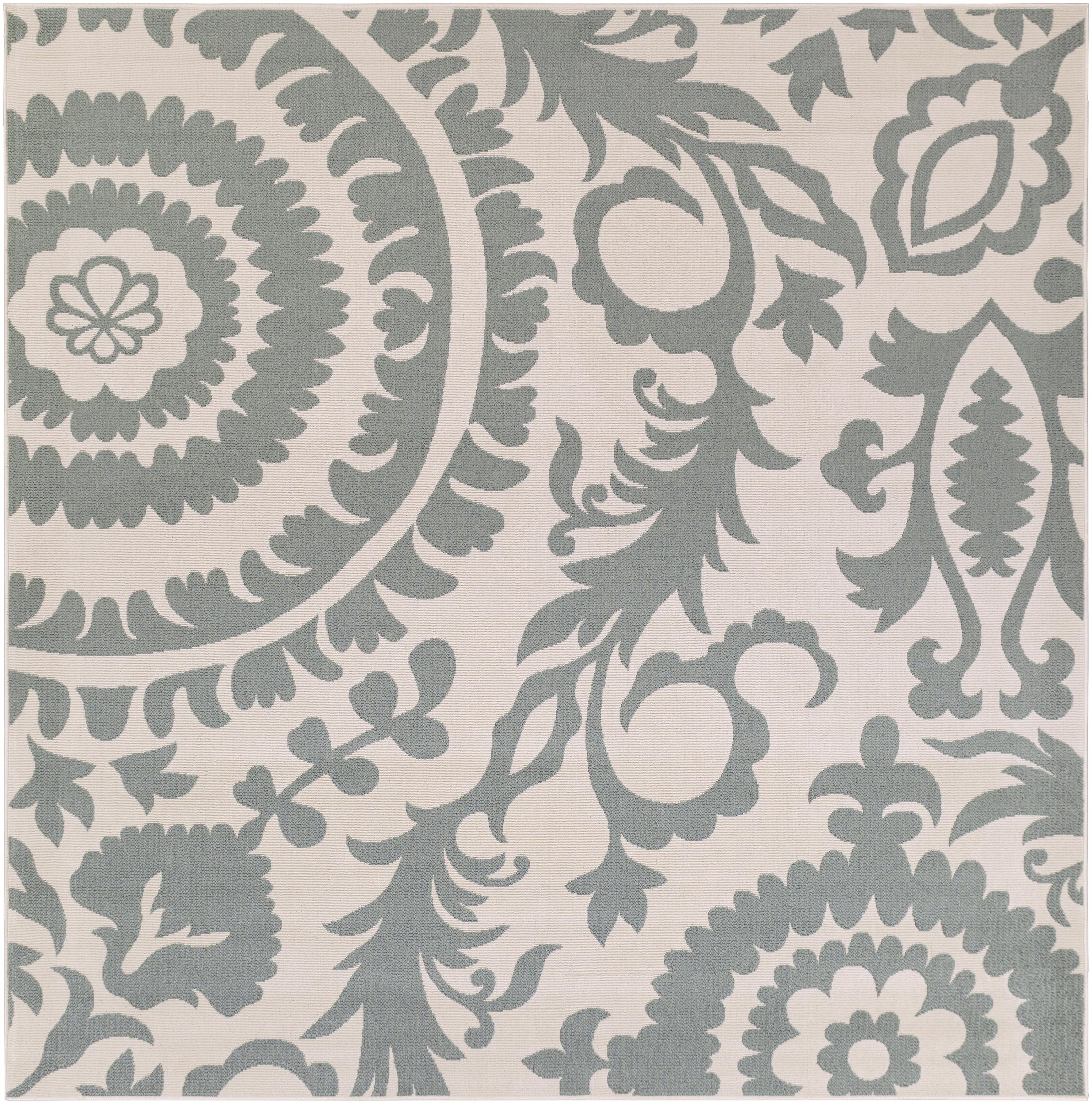 Livabliss Alfresco Alf-9614 7'3" X 7'3" Machine Woven Rug
