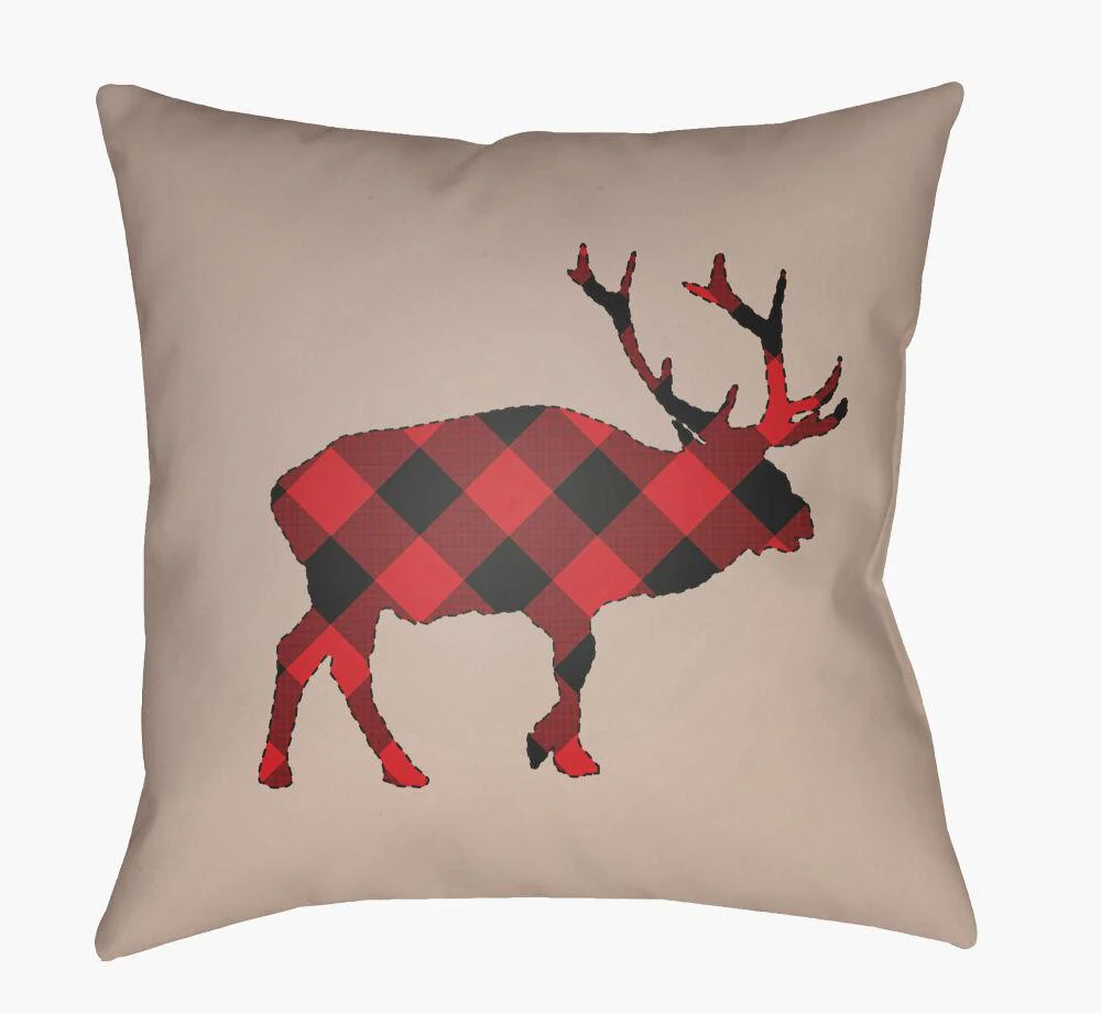Livabliss Buffalo Plaid-023 18"L X 18"W Pillow