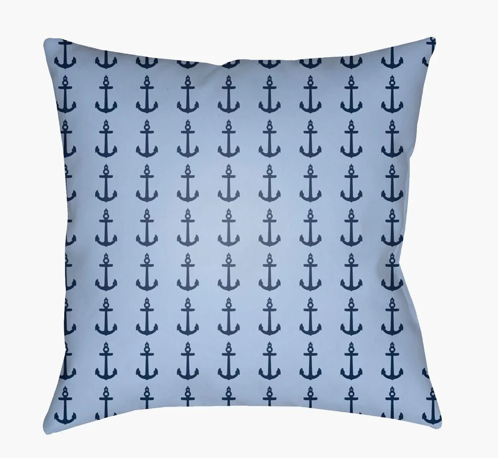 Livabliss Carolina Coastal Cc-008 18"L X 18"W Pillow
