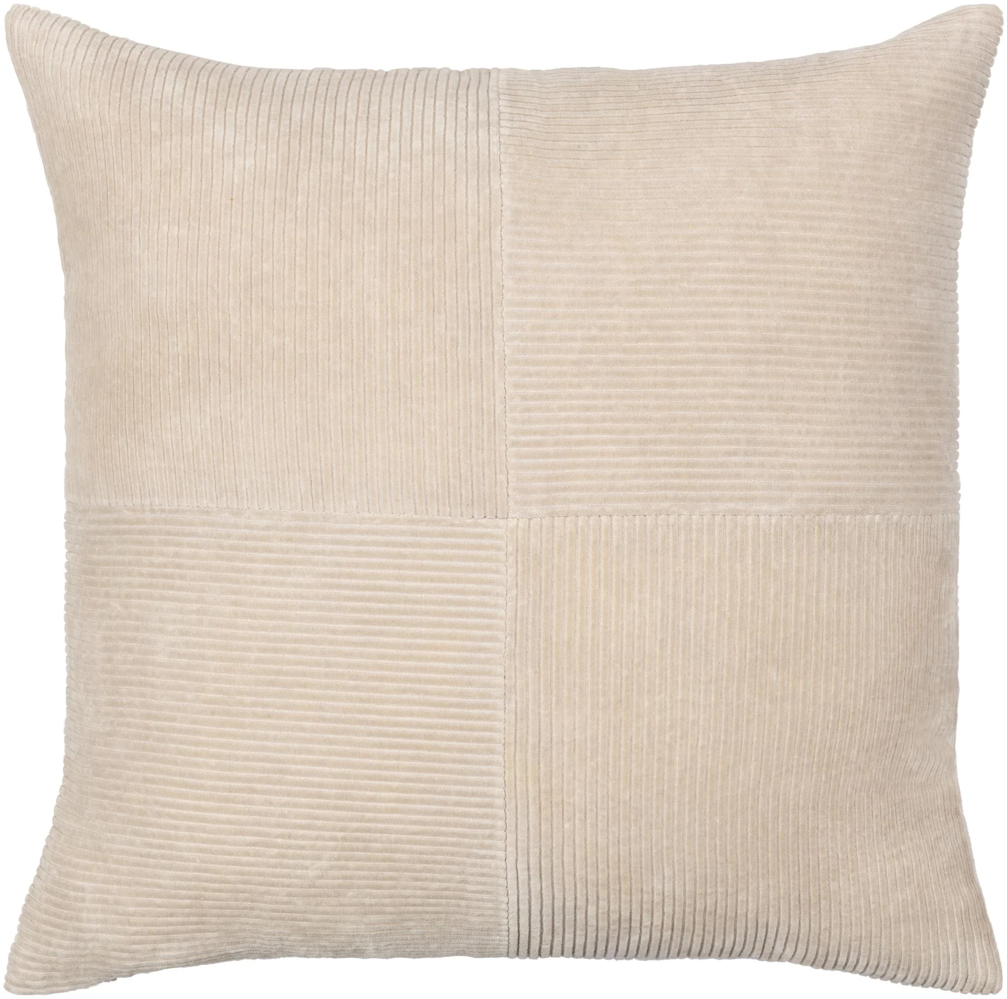 Livabliss Corduroy Quarters Cdq-001 18"L X 18"W Pillow - Image 4