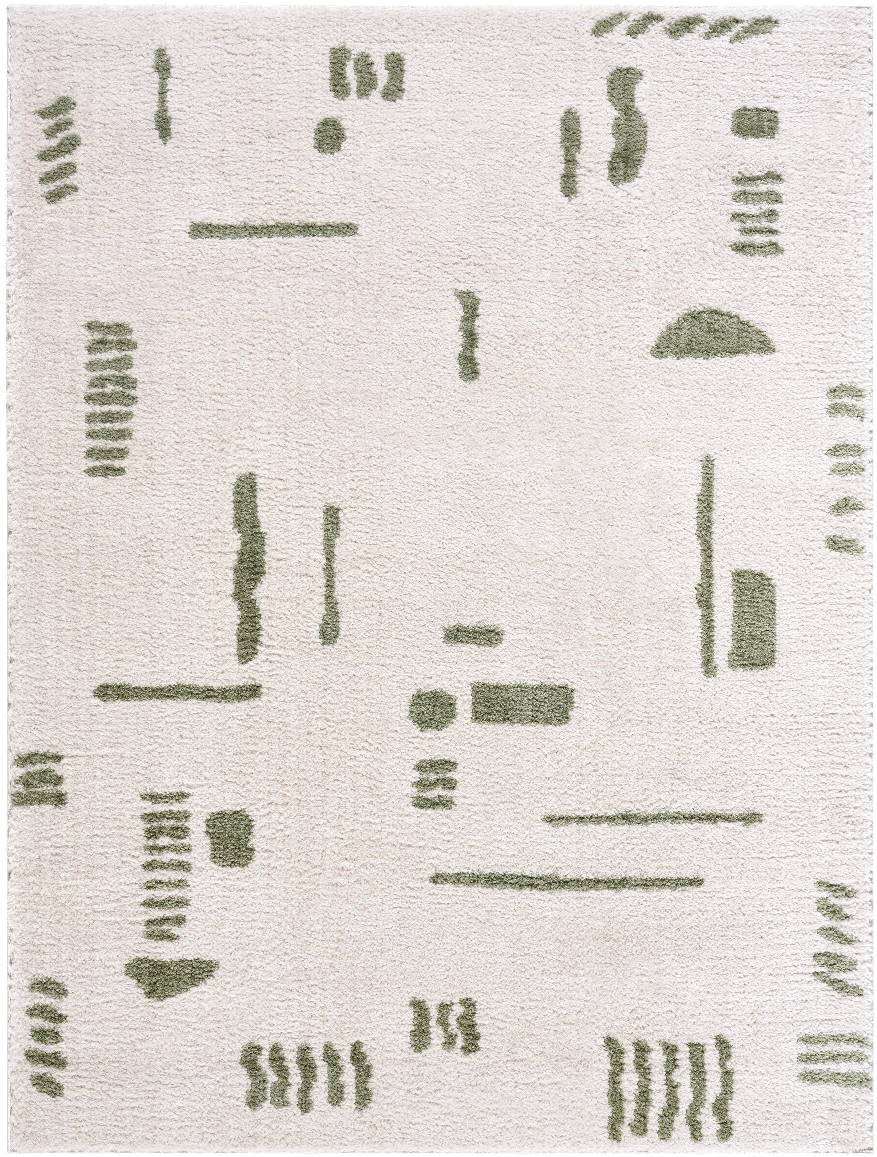 Livabliss Fossay Shag Fsg-2302 5'3" X 7' Machine Woven Rug