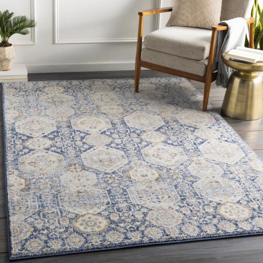 Livabliss Indigo Igo-2309 1'11" X 2'11" Machine Woven Rug - Image 2