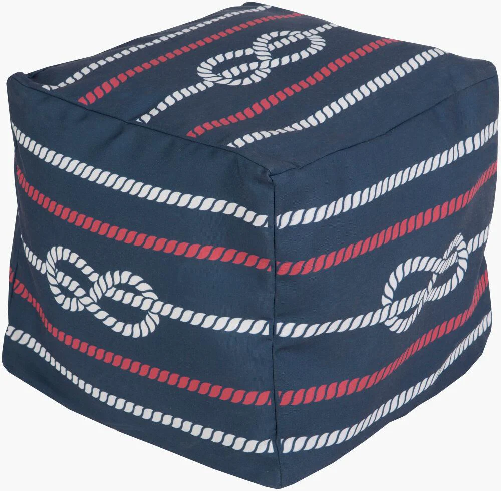 Livabliss Rain Pouf-273 18"H X 18"W X 18"D Pouf