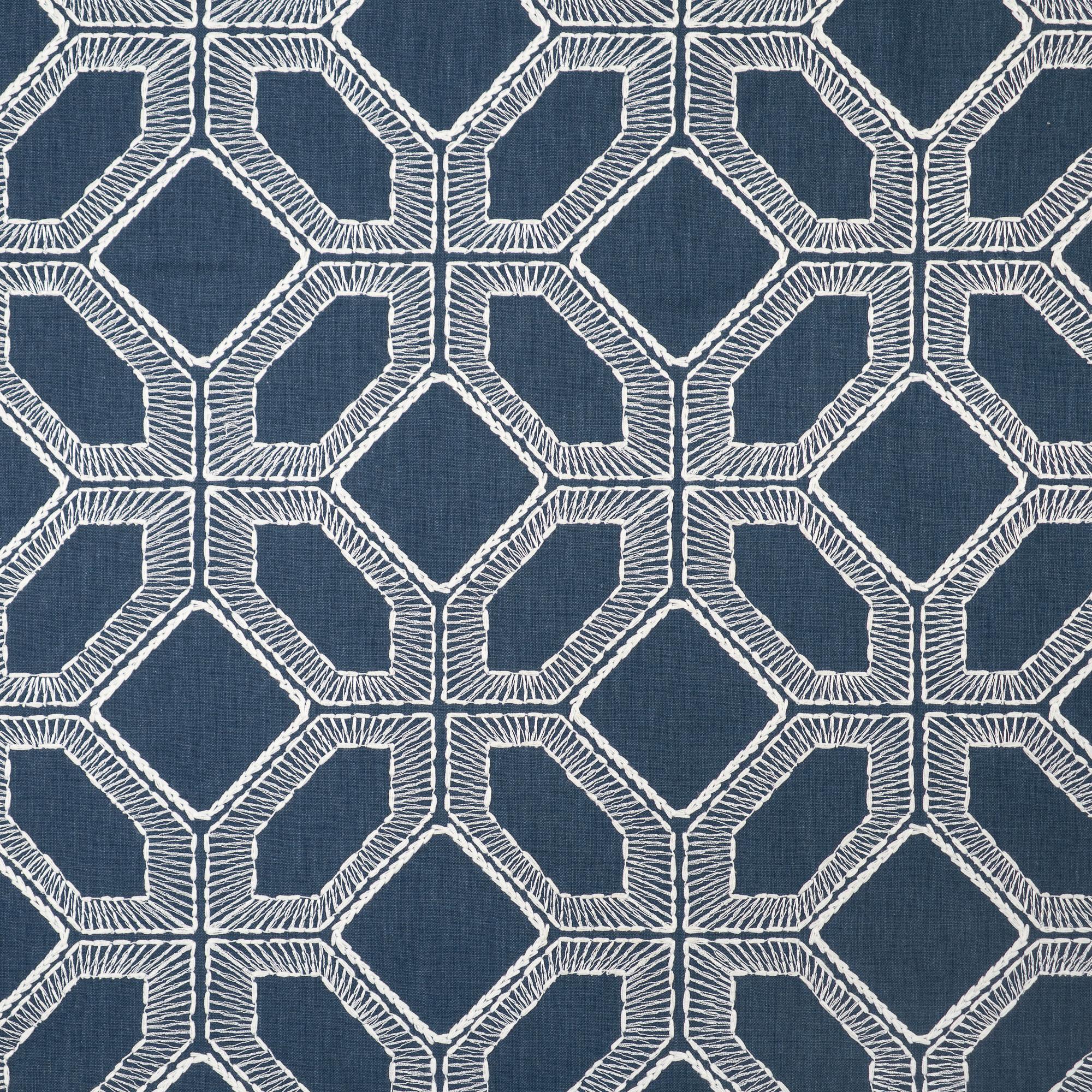 Maxwell Crossways #510 Admiral Drapery Fabric