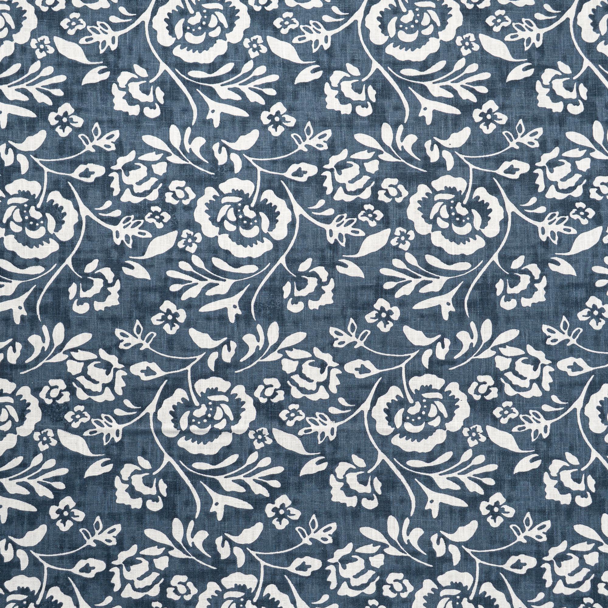 Maxwell Kimberly #501 Indigo Drapery Fabric