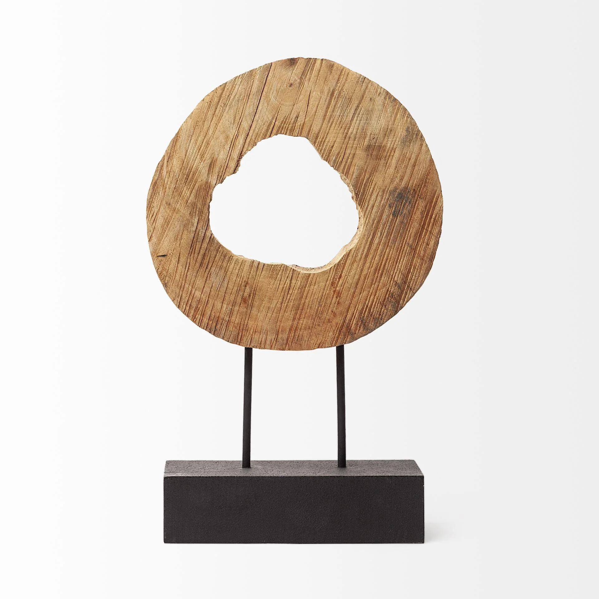 Mercana Ironwood Ii (Small) 13L X 4W Natural Wooden Circular Object - Image 4