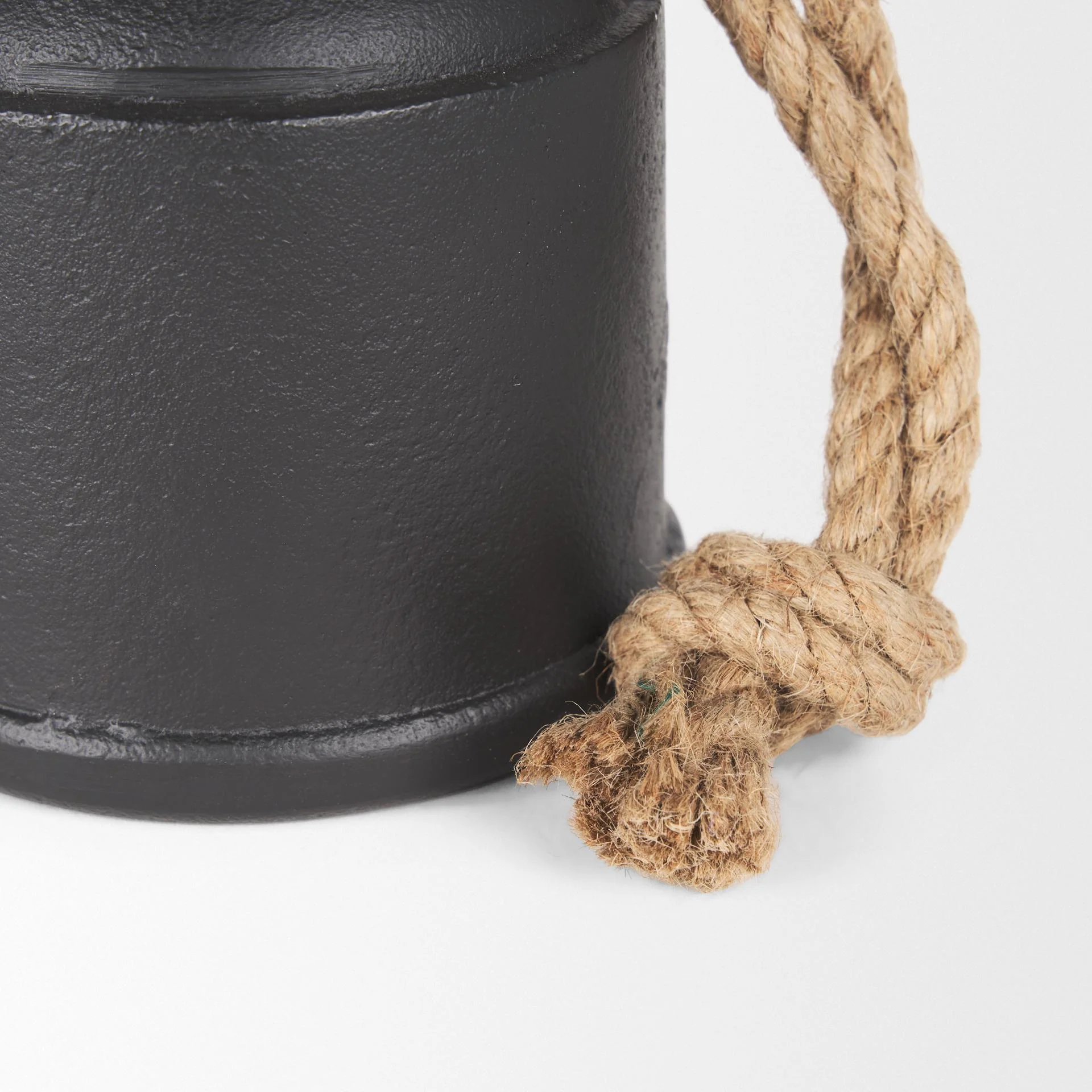 Mercana Quincy Medium Matte Black Metal Decorative Bell Object - Image 9