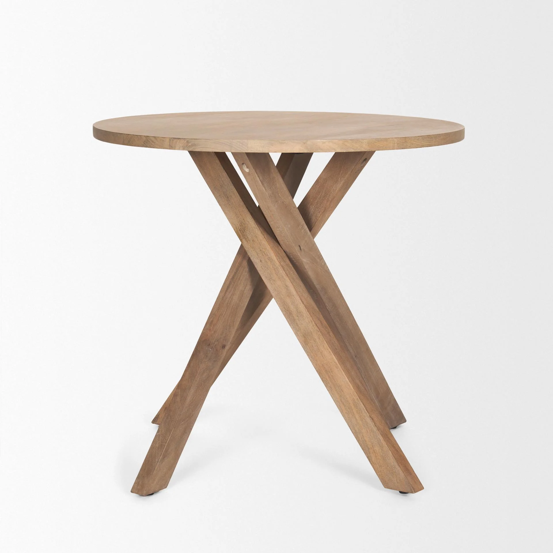 Mercana Solana Light Brown Wood Foyer Table - Image 4