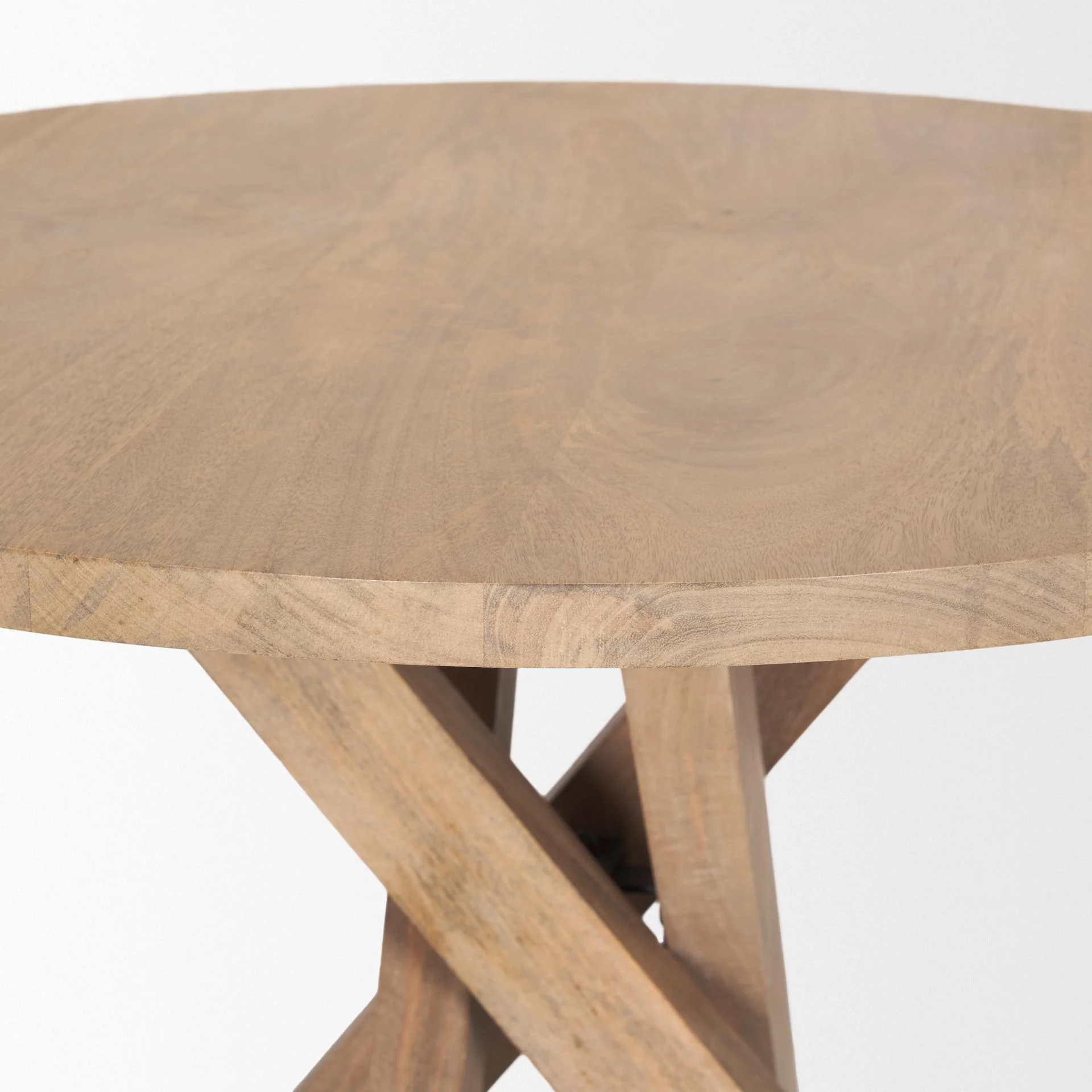 Mercana Solana Light Brown Wood Foyer Table - Image 9