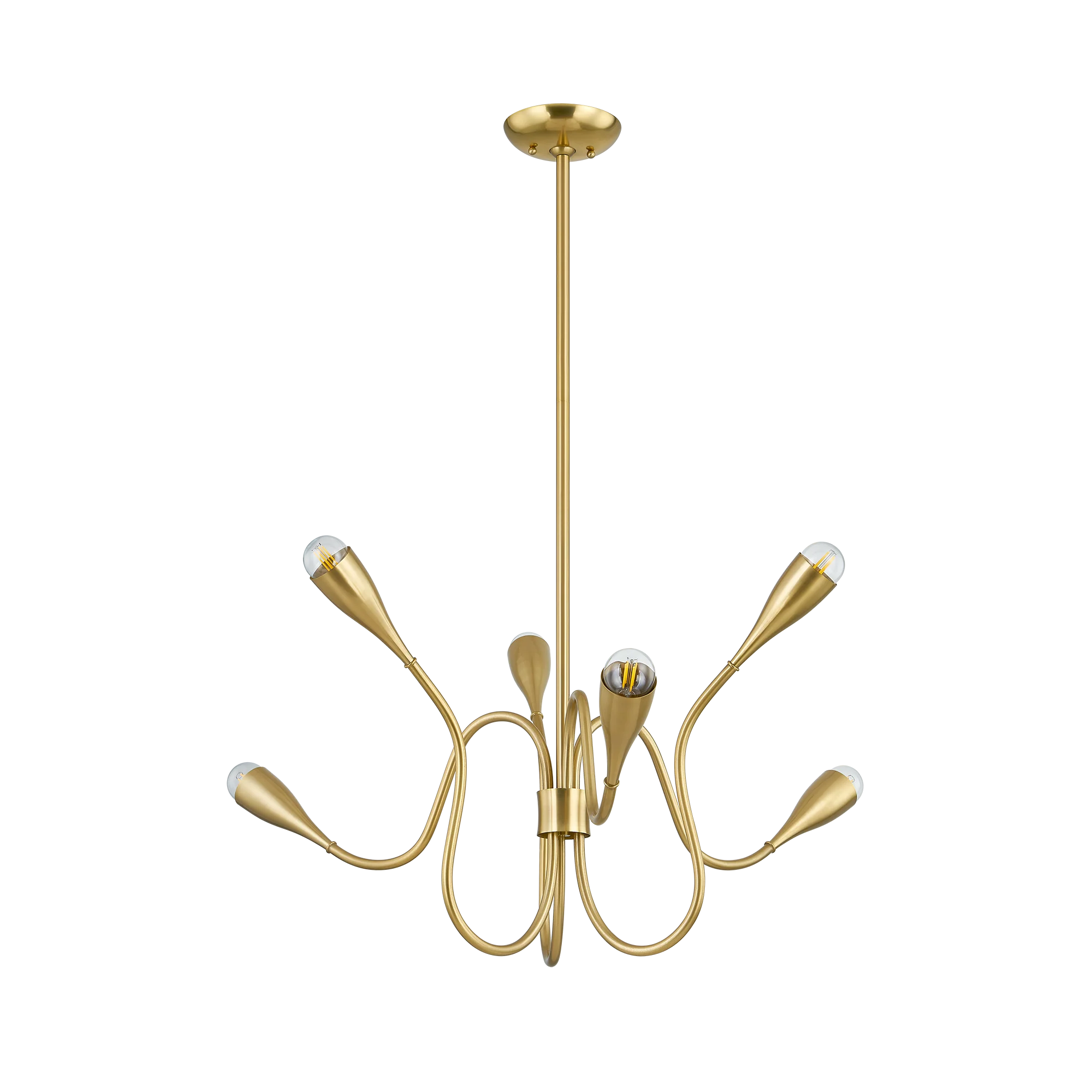 Mitzi Anaise Aged Brass 36W X 18.5H Chandelier
