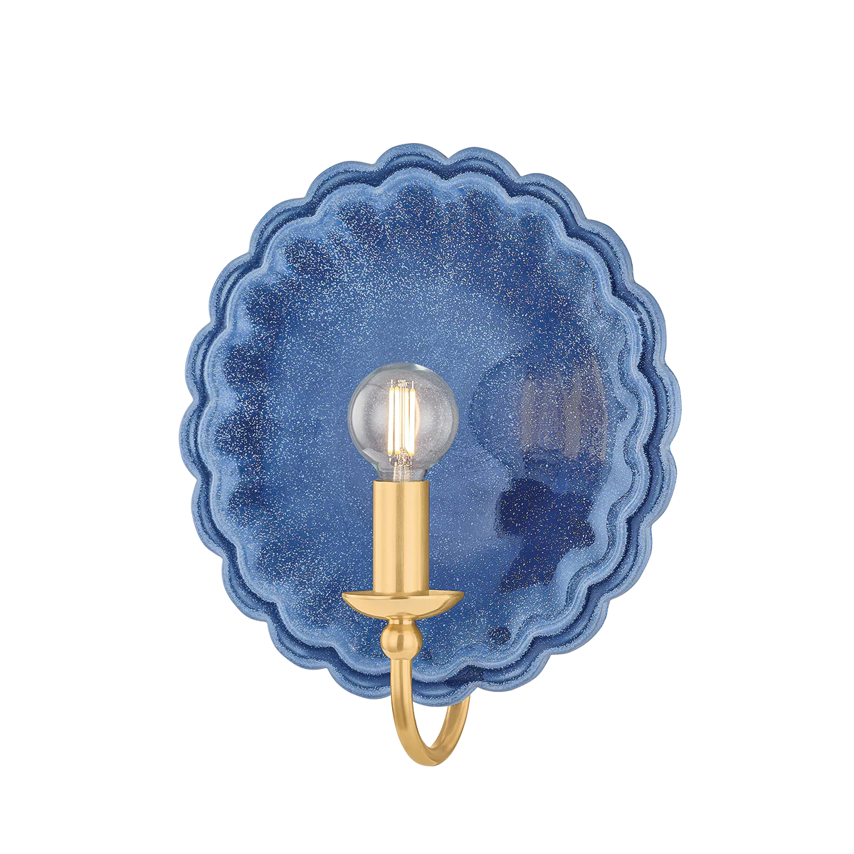 Mitzi Paulette Aged Brass 9.75W X 4L X 11.25H Wall Sconce
