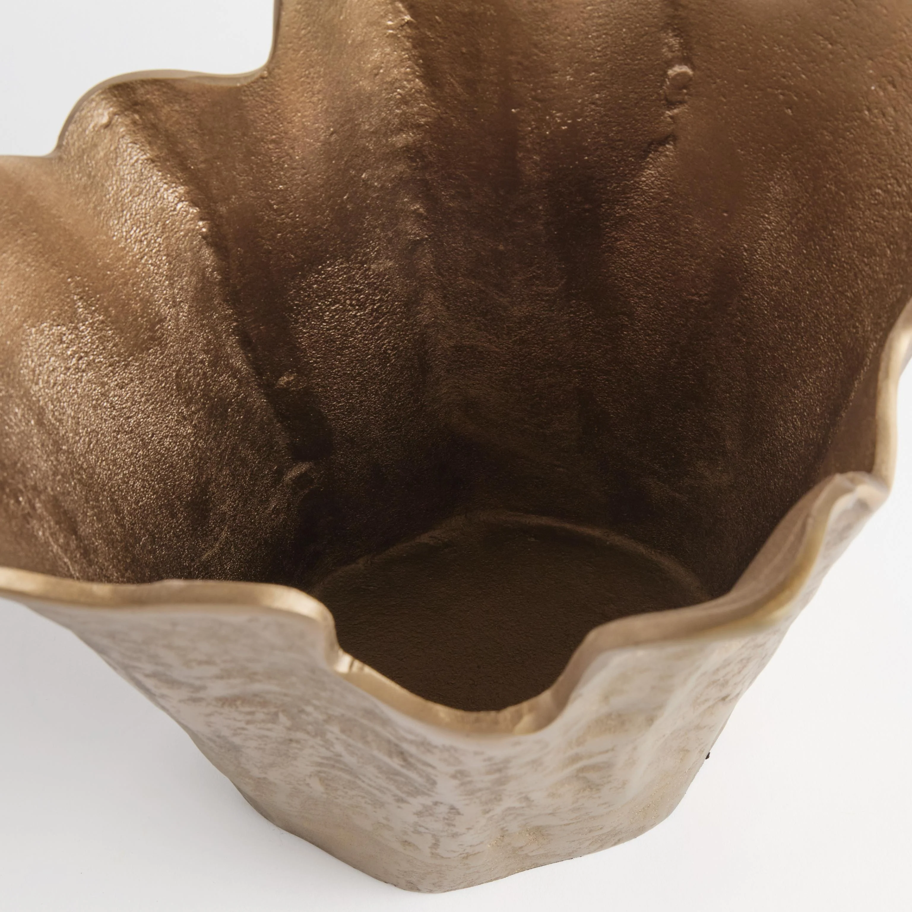 Napa Antique Brass Garin Decorative Vase - Image 3