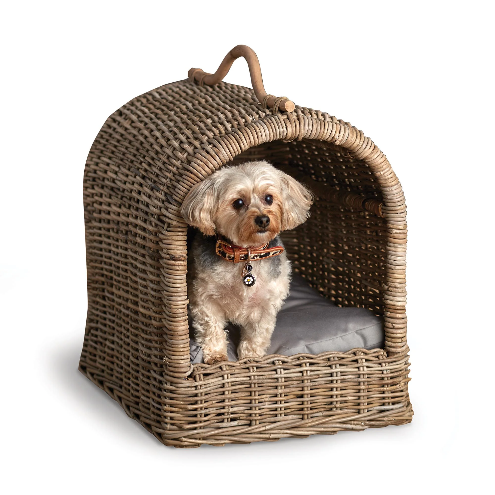 Napa Gray Normandy Canopy Pet Bed - Image 2