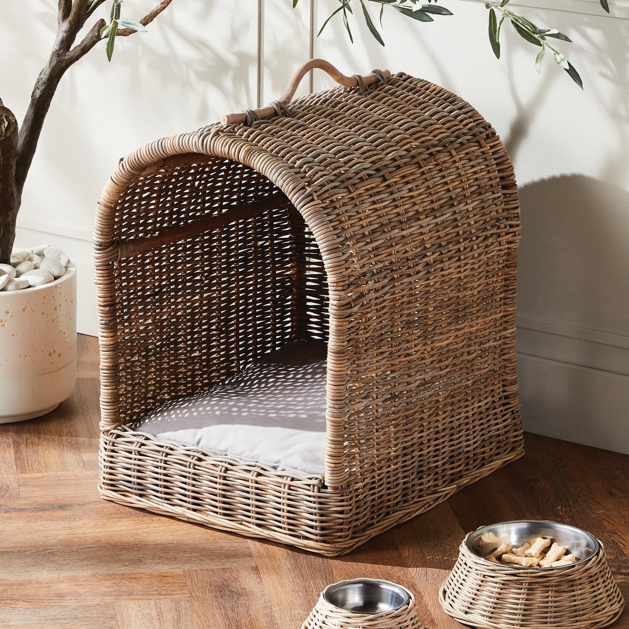 Napa Gray Normandy Canopy Pet Bed Large - Image 6