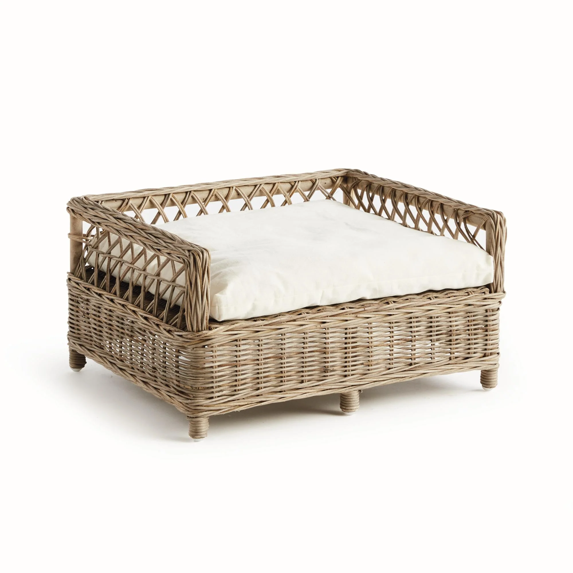 Napa Gray Normandy Pet Bed Small