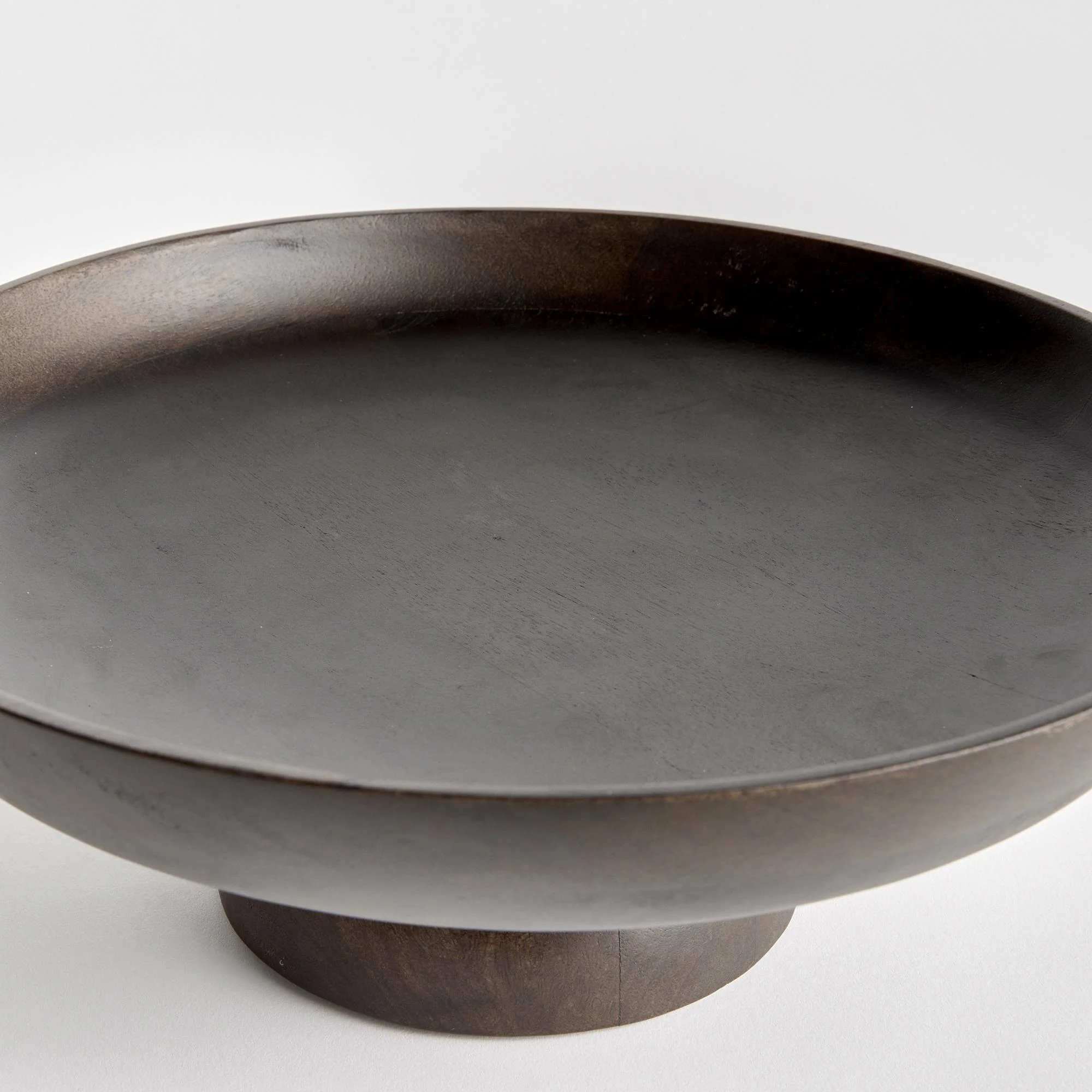 Napa Washed Black Bowie Footed Bowl - Image 3