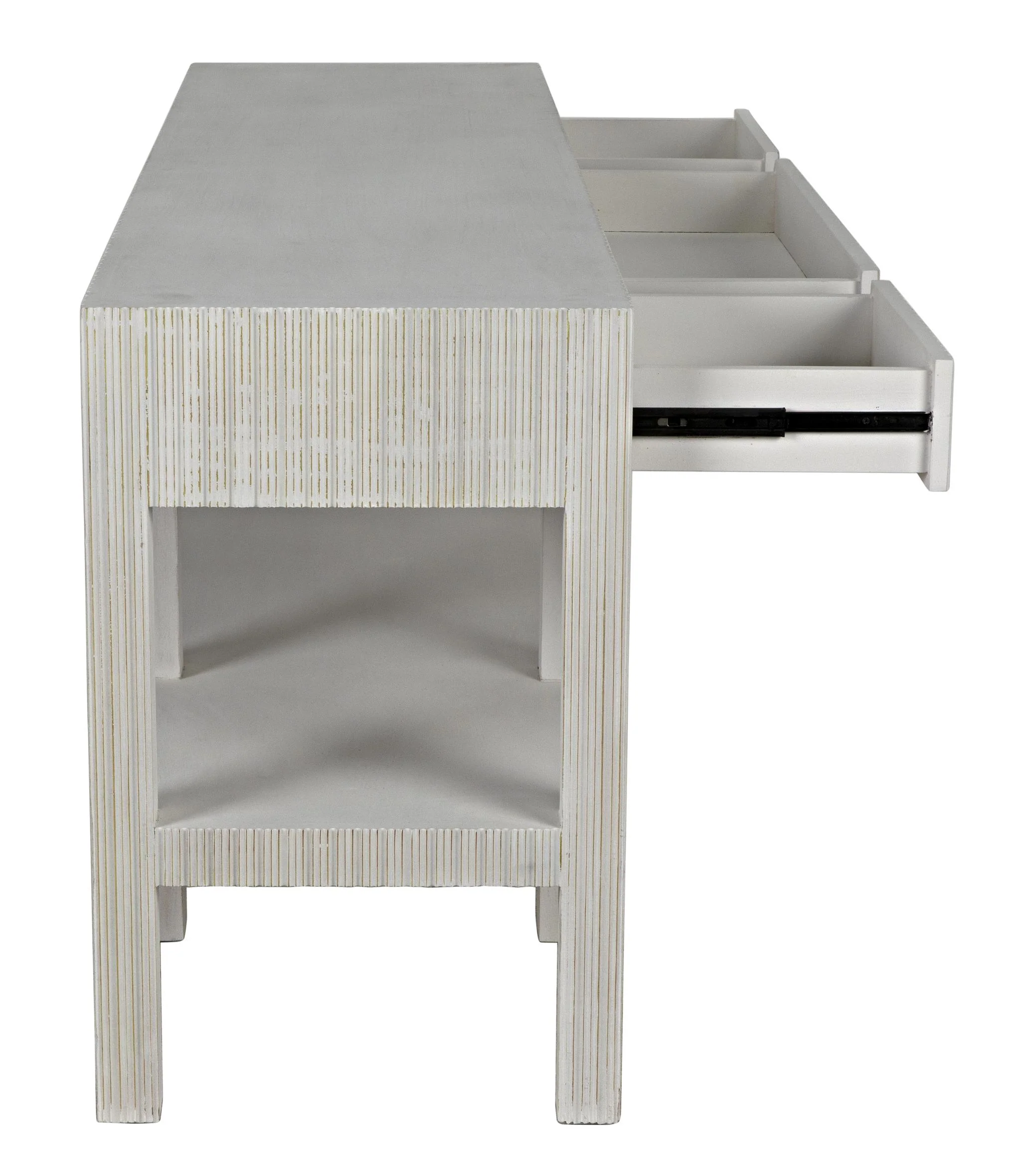 Noir Conrad Console White Wash - Image 4