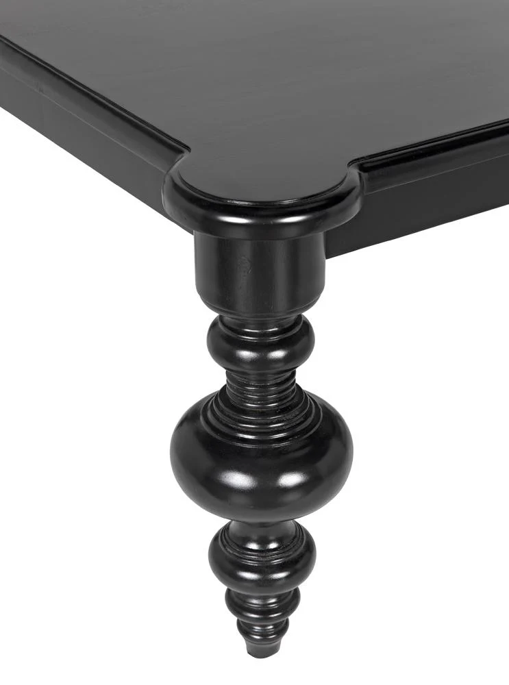 Noir Graff Coffee Table Hand Rubbed Black - Image 10