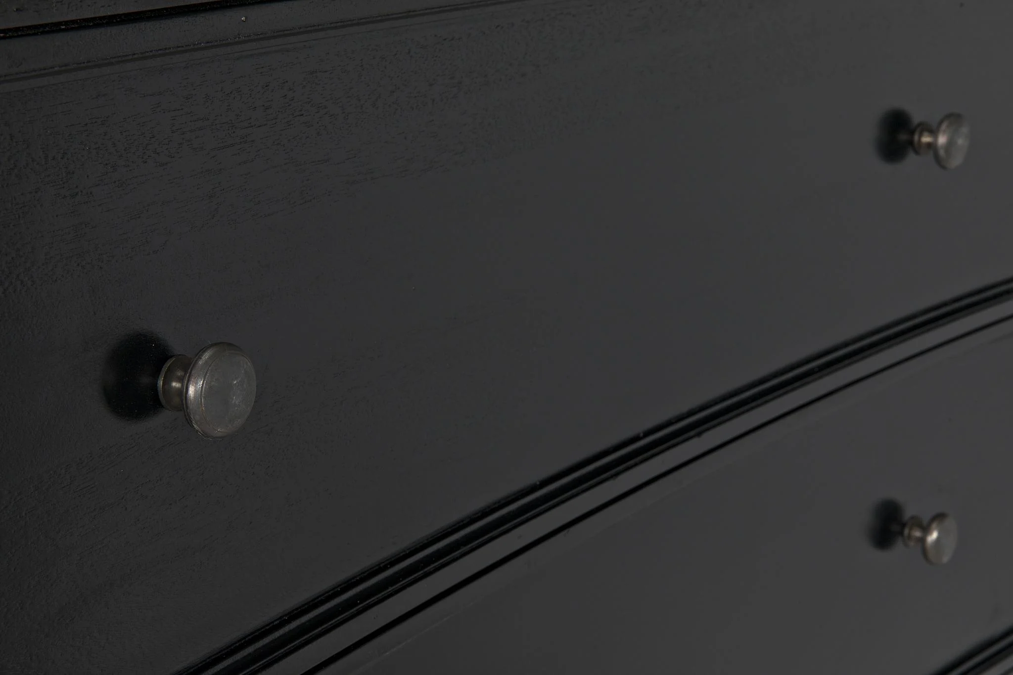 Noir Hampton Tall Boy Hand Rubbed Black - Image 6