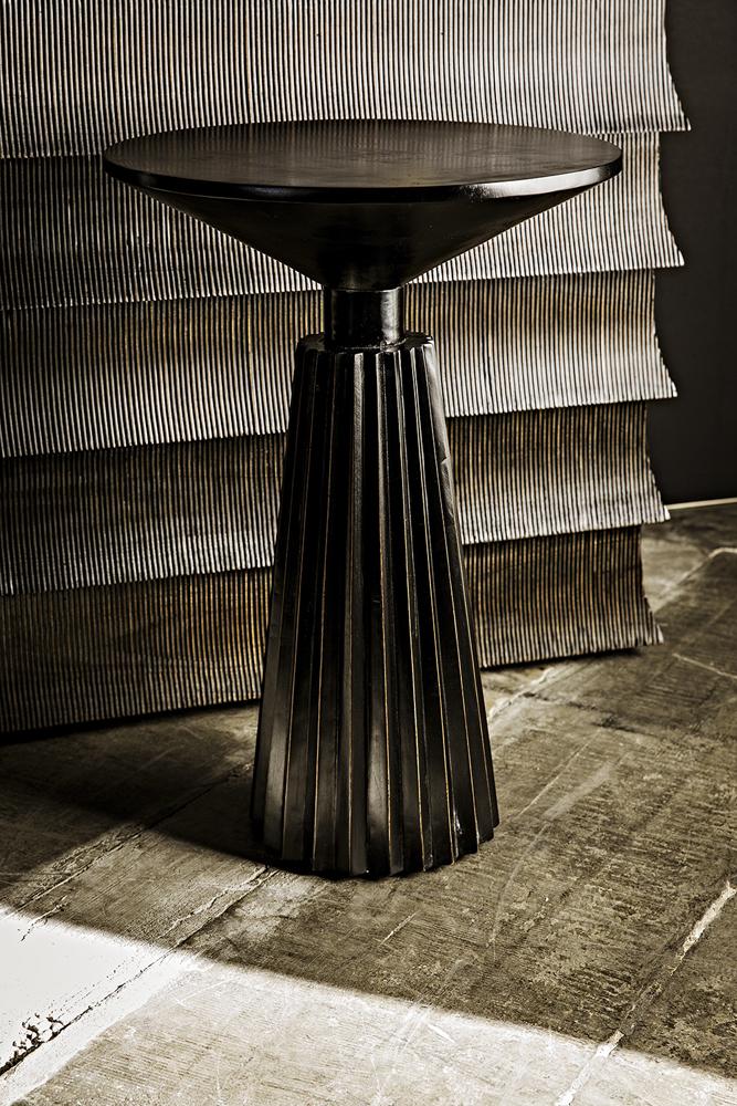 Noir Orson Side Table Hand Rubbed Black - Image 9