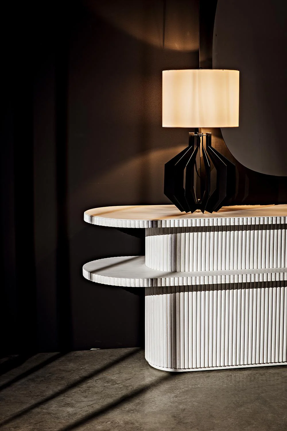 Noir Parker Console White Wash - Image 3