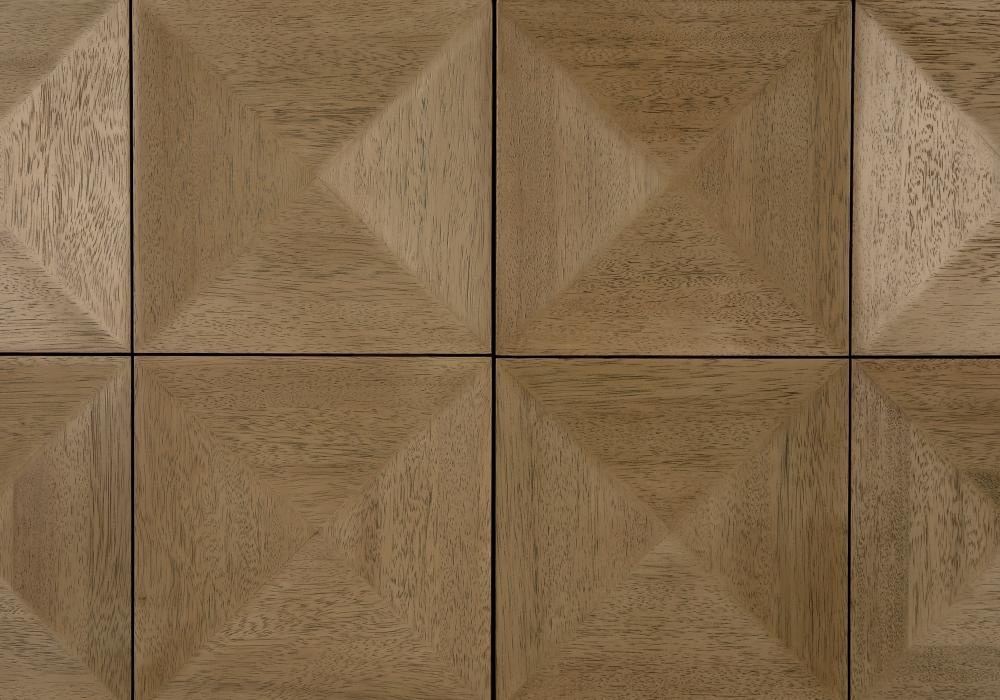 Noir Quadrant 4 Door Sideboard Washed Walnut - Image 9