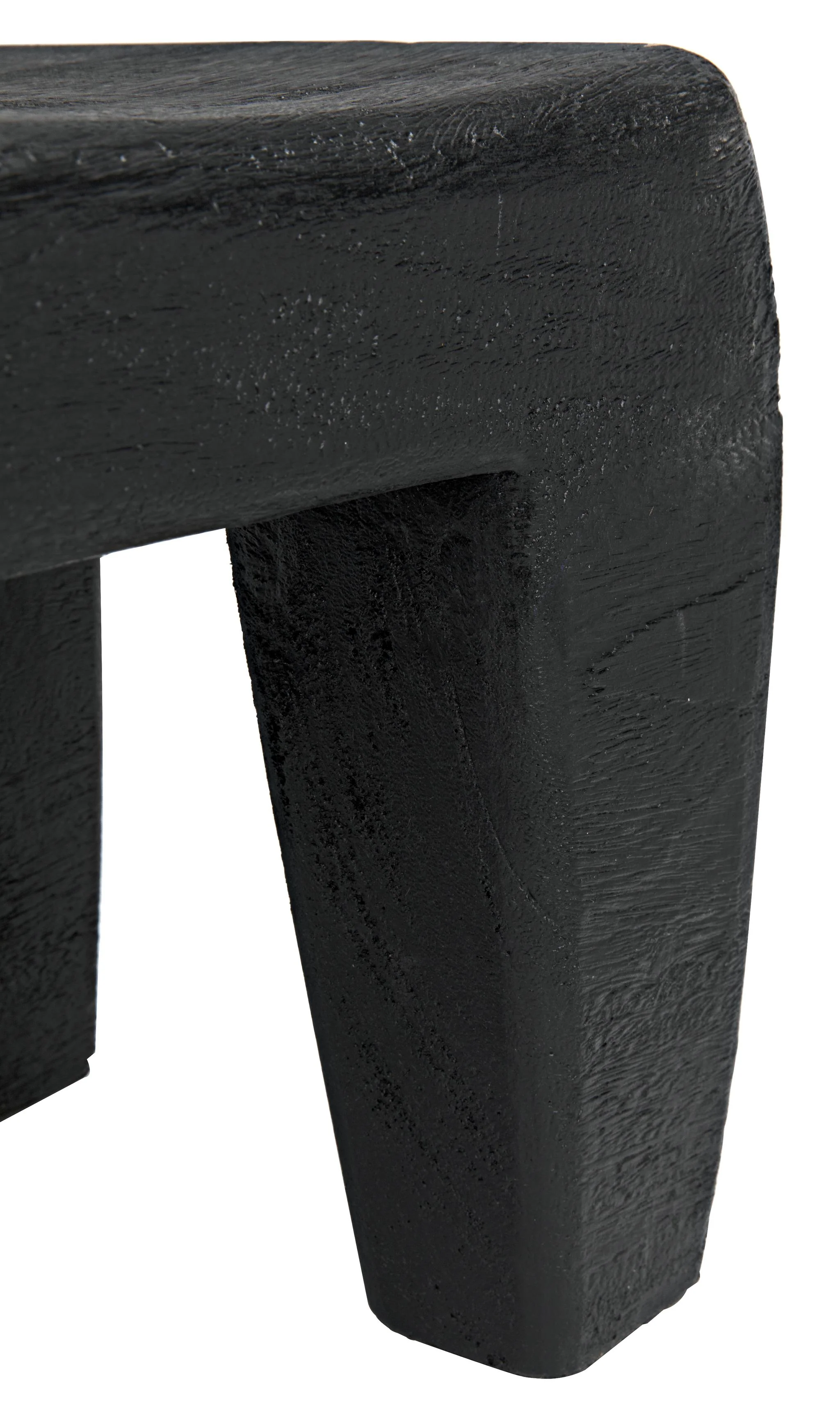 Noir Sumo Stool Black Burnt - Image 2