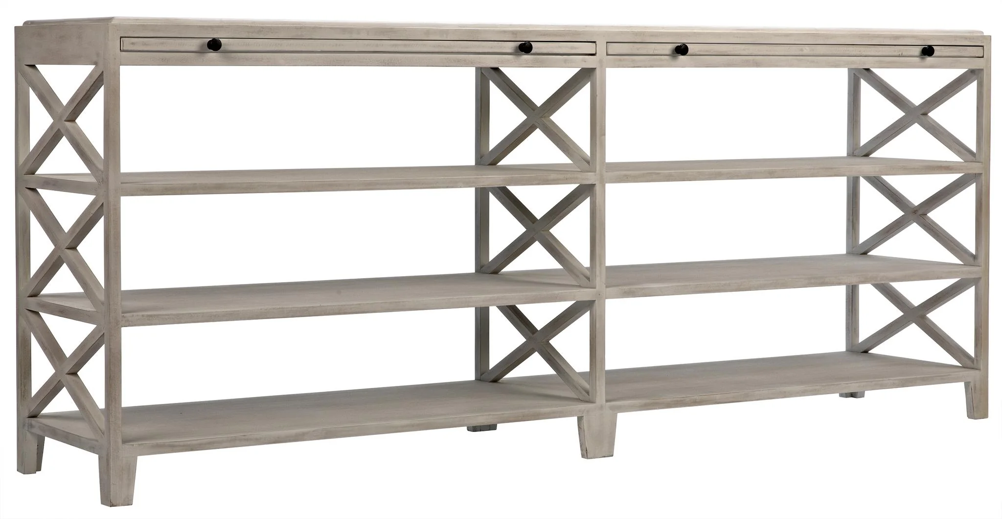 Noir Sutton Console White Wash - Image 4