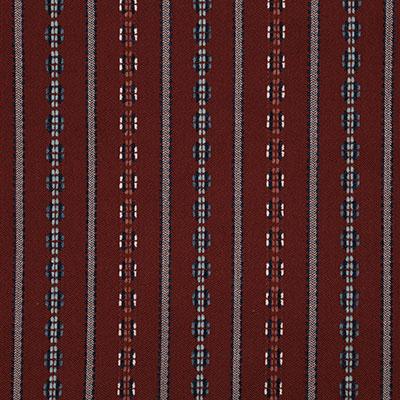 Pindler Mitford Stripe Ruby Fabric
