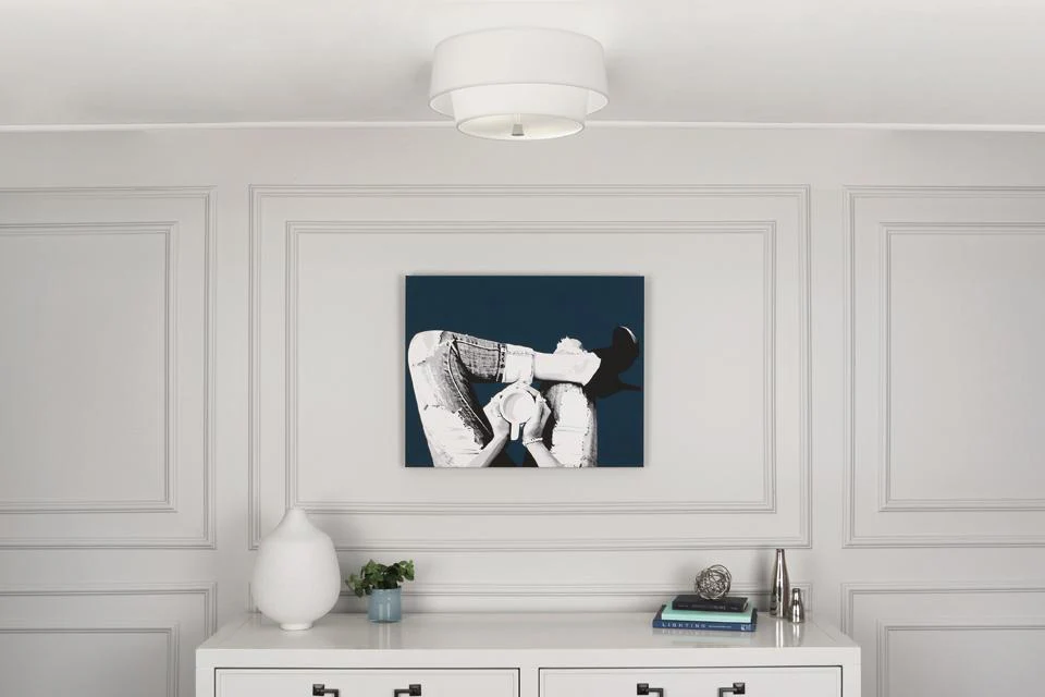 Robert Abbey (Aw143) 17" X 9.5"-0" Decker Flushmount - Image 3