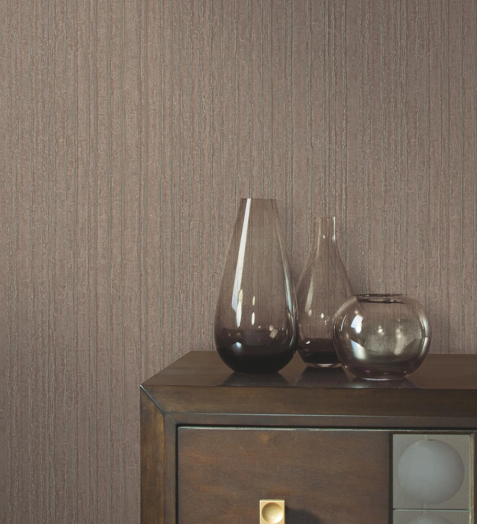 Ronald Redding Designs Vintage Tin Burnished Bronze Wallpaper - Image 4