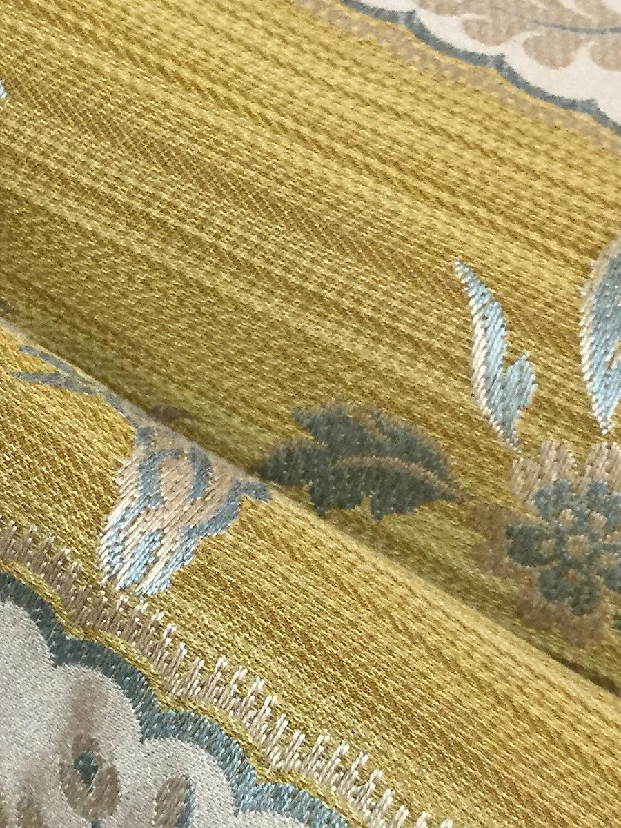 Scalamandre Lampas Sanary Vieil Or Fabric - Image 3
