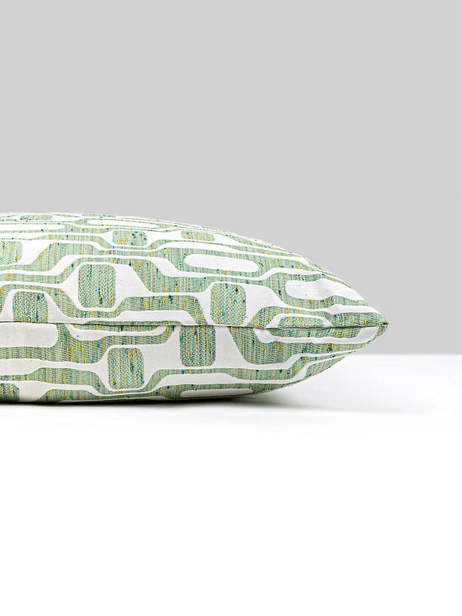 Scalamandre Telly 22 X 22 - Leafgreen Decorative Pillow - Image 2