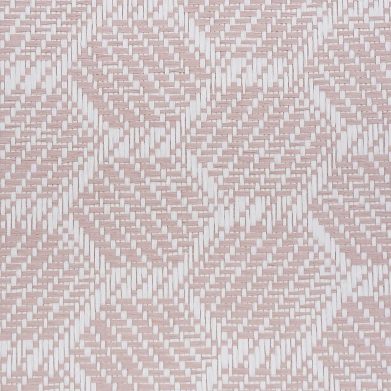 Schumacher Abaco Paperweave Blush Wallpaper - Image 3