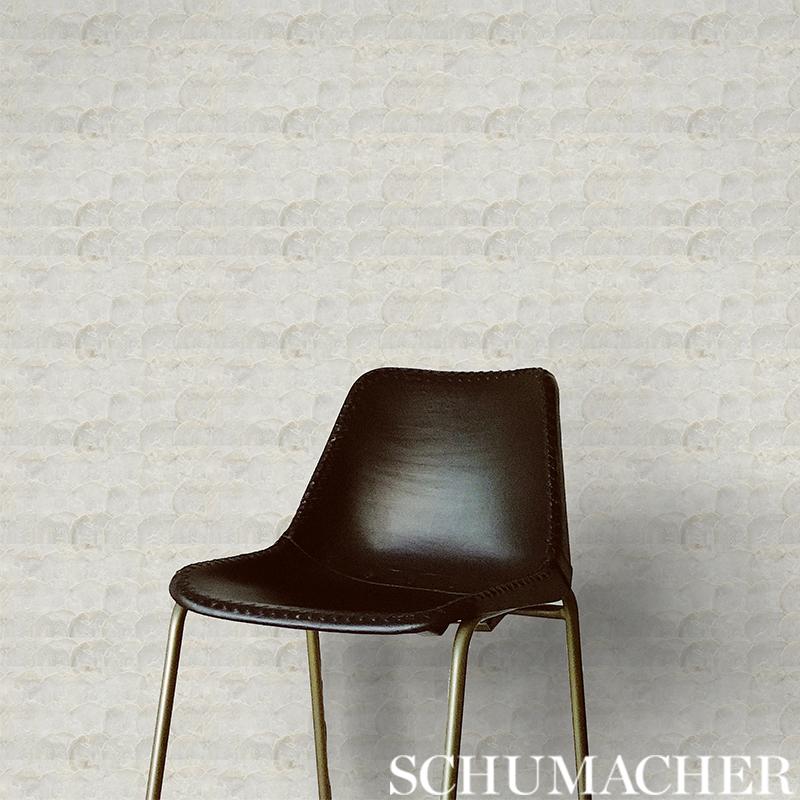 Schumacher Abalone Pearl Wallpaper - Image 3
