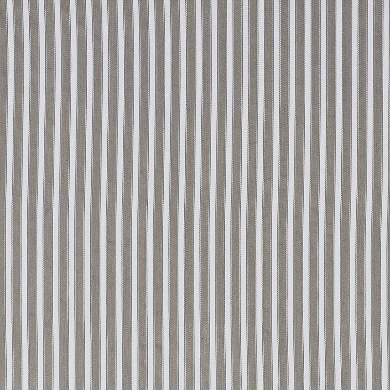Schumacher Antique Ticking Stripe Chanterelle Fabric - Image 2