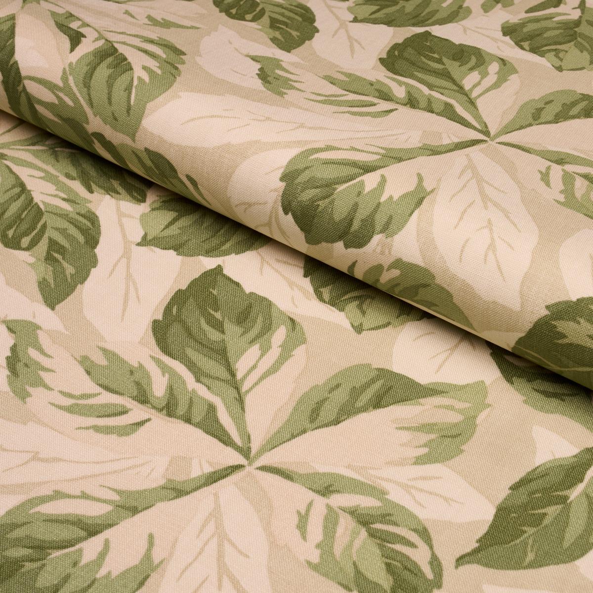 Schumacher Arboreal Sage Fabric - Image 5