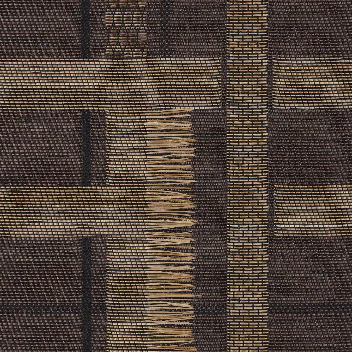 Schumacher Axel Plaid Wallcovering Saddle Brown Wallpaper - Image 3