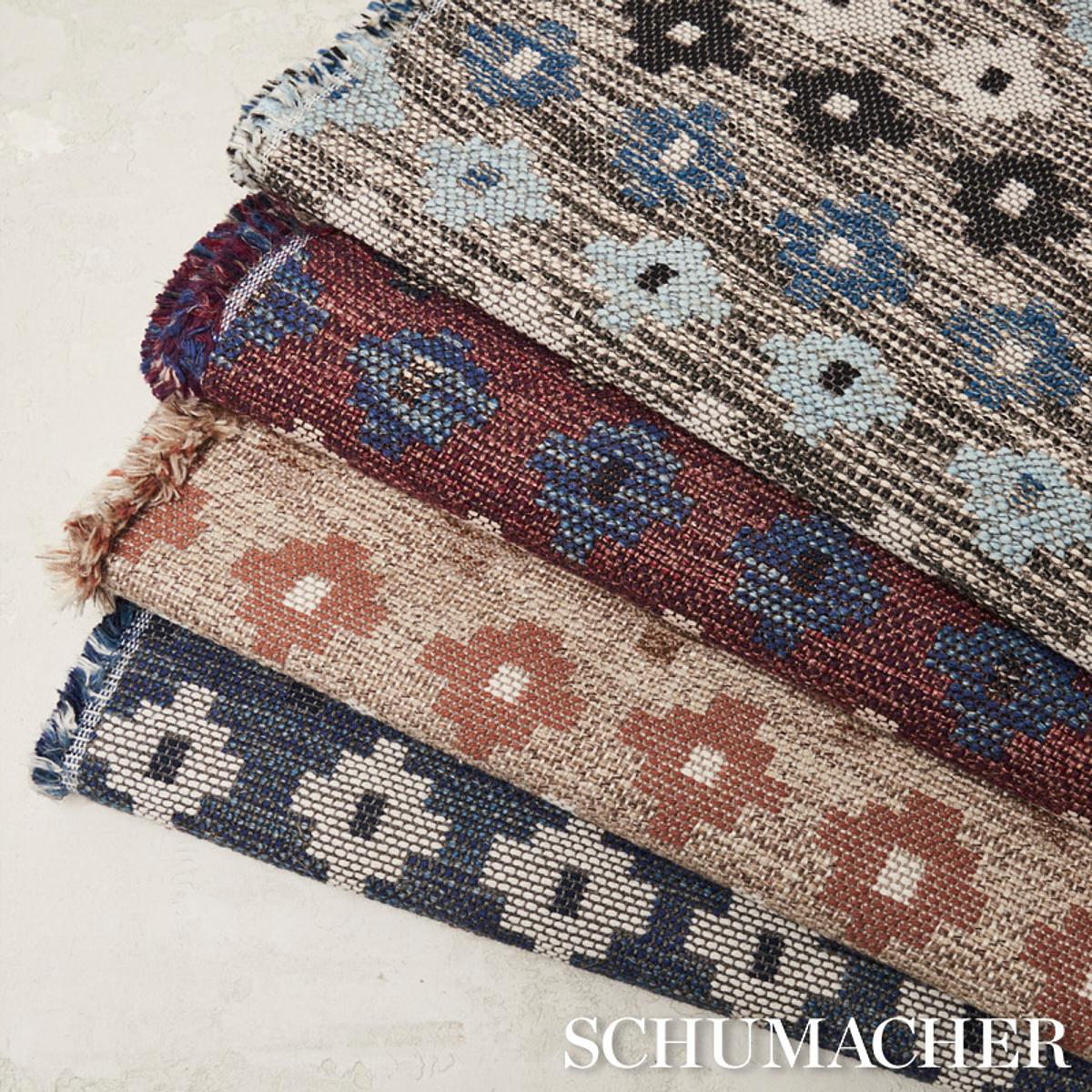 Schumacher Ayumi Performance Russet Fabric - Image 7