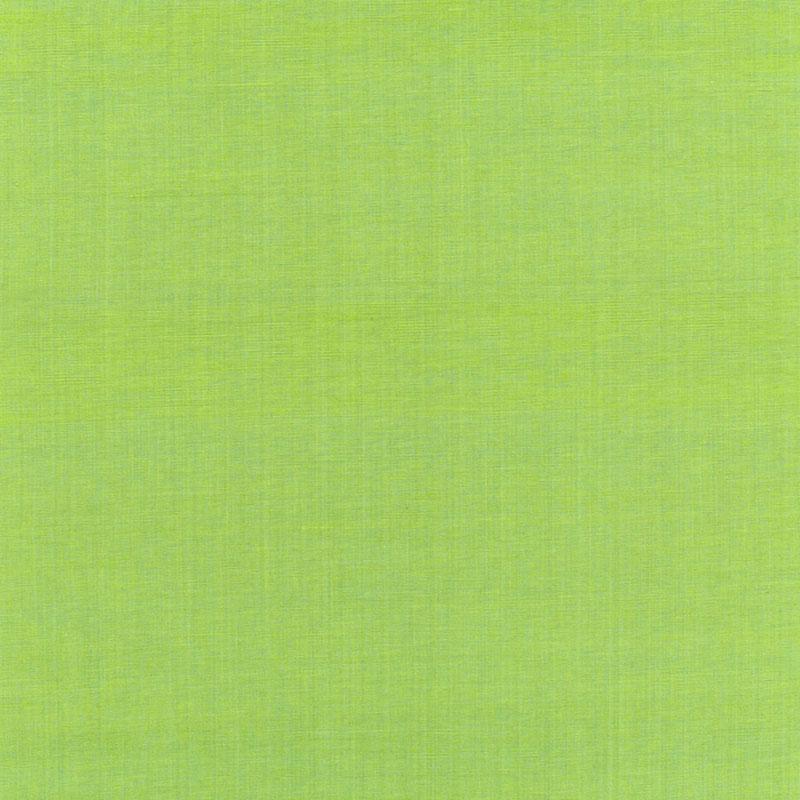 Schumacher Beckford Cotton Plain Kiwi Fabric - Image 2