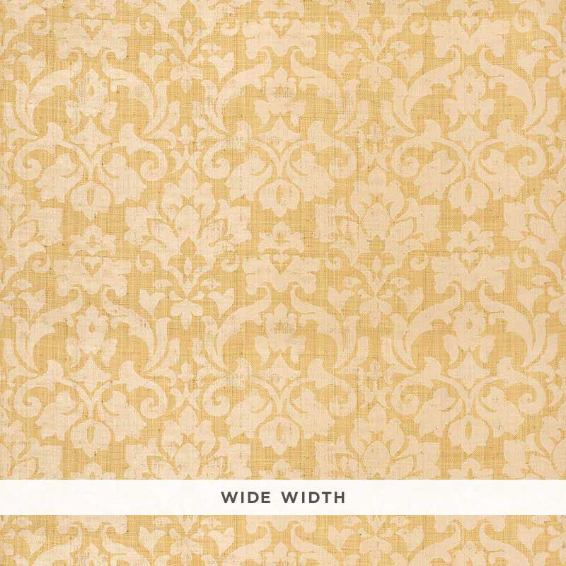 Schumacher Bellezza Damask Alabaster Wallpaper - Image 2