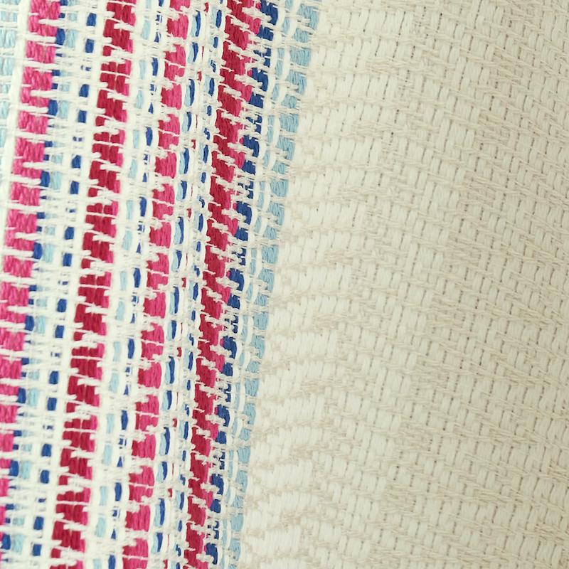 Schumacher Bendita Stripe Indoor/Outdoor Rose Fabric - Image 4