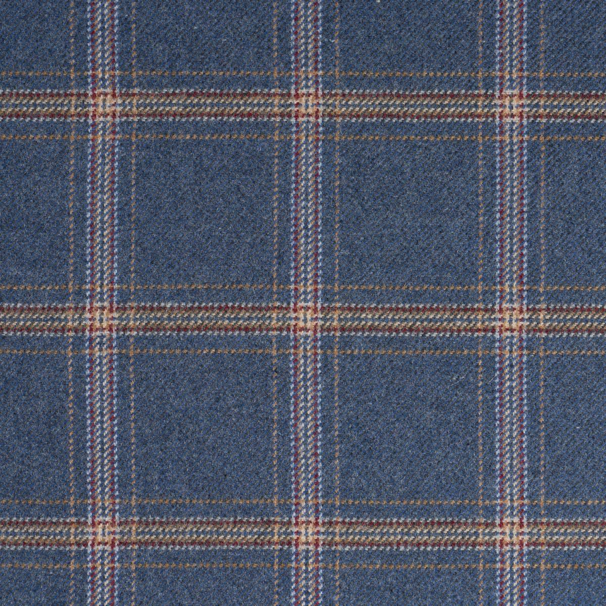 Schumacher Blackburn Merino Plaid Denim Fabric - Image 2