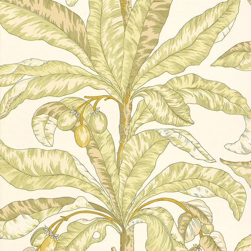 Schumacher Blair House Palm Kiwi Wallpaper - Image 2