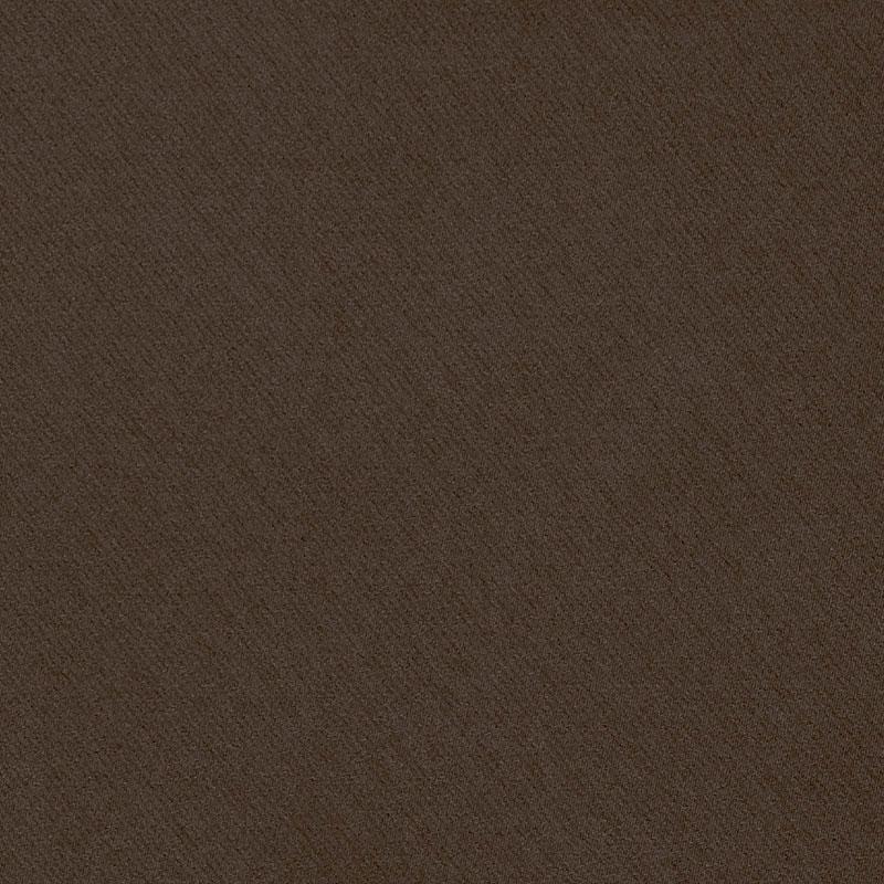 Schumacher Blake Polished Cotton Dark Chocolate Fabric - Image 2