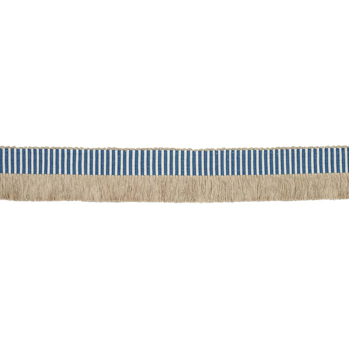 Schumacher Blue Graphic Fringe - Image 2