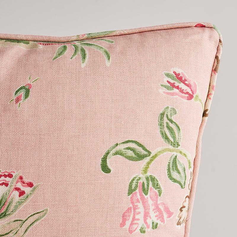 Schumacher Blush 20" X 20" Magical Menagerie Pillow - Image 4