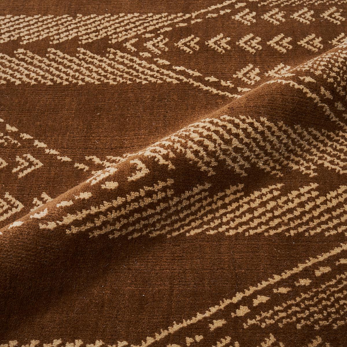 Schumacher Brown 10' X 14' Fitzgerald Rug - Image 3