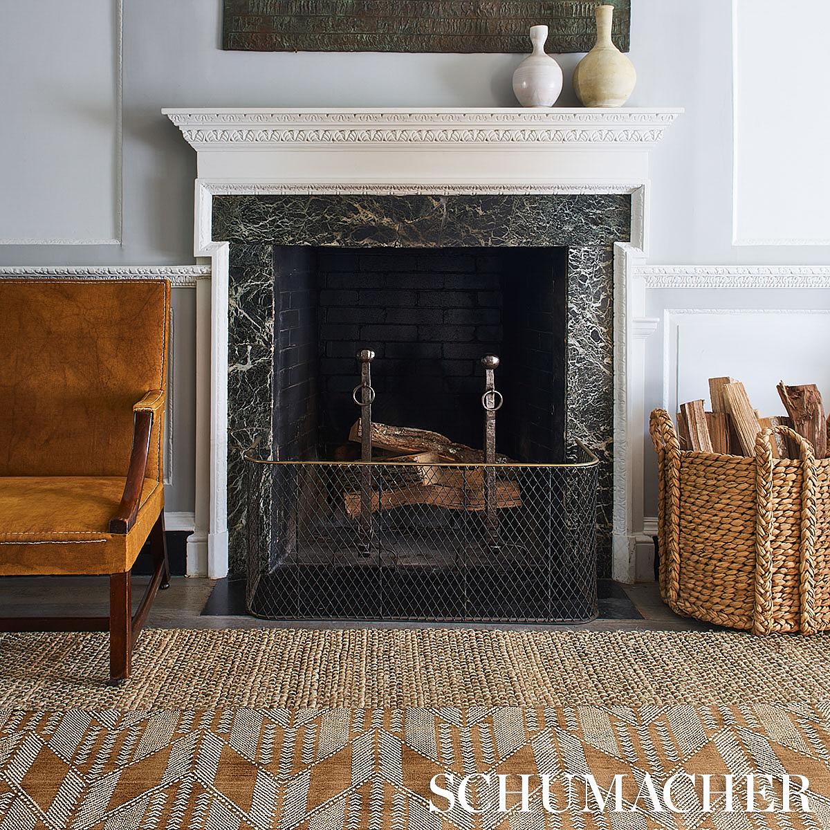 Schumacher Brown 10' X 14' Fitzgerald Rug - Image 6