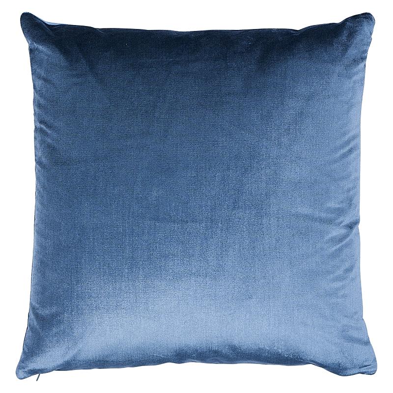 Schumacher Cadet 18" X 18" Venetian Silk Velvet Pillow